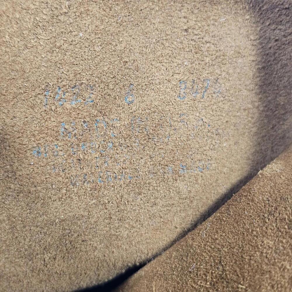 Vintage Knee High Moccasin Boots Women’s Size 6 Soft Brown Suede Leather - Picture 7 of 8